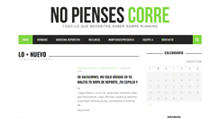 Desktop Screenshot of nopiensescorre.com